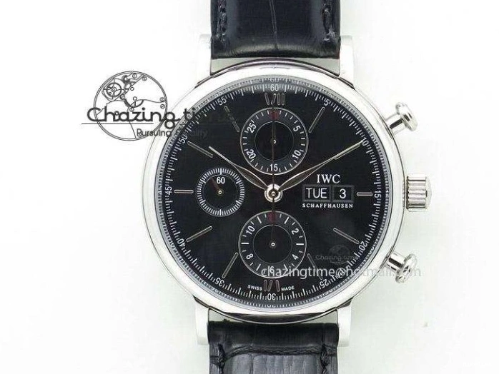 MIROTIME 0317 Portofino Automatic 37 SS M+F 1:1 Best Edition Silver Dial RG Markers on Red Crocodile Strap A Reliable 7154